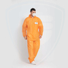 FC1050 Tuta monouso in PP arancione protezione contro la polvere liquida leggera